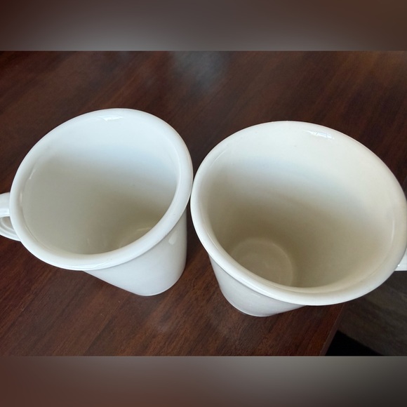 Vintage Homer Laughlin Best China Mug - Tall Latte Small White Cup Restaurant - Picture 4 of 5